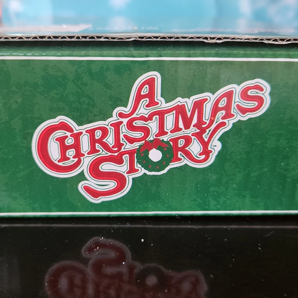 Christmas Story Shot Glass Set - Festive Red and Green